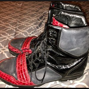 Creative Recreation,Size 14, BCR449 DIO black red